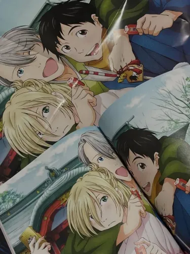 Magazines banana fish e Yuri on ice