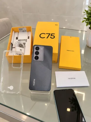 Celular Realme 5g C75 novo na caixa