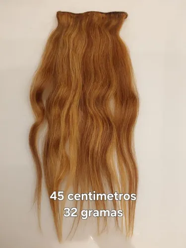 Kit de tela 4x cabelo natural sulista loiro acobreado (ruivo)