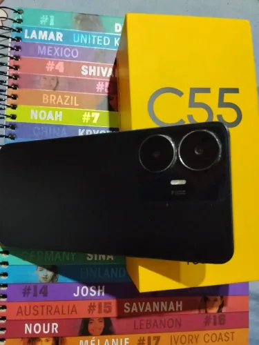 Realme C55 , NFC, 256GB , bateria 5000mAh, tudo Ok