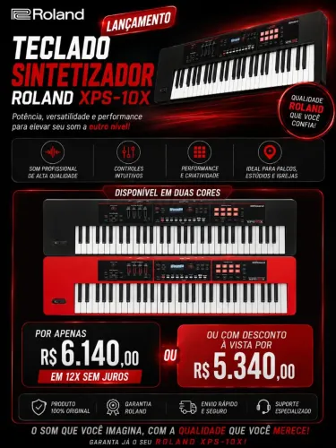 Teclado Sintetizador Roland Xps-10x
