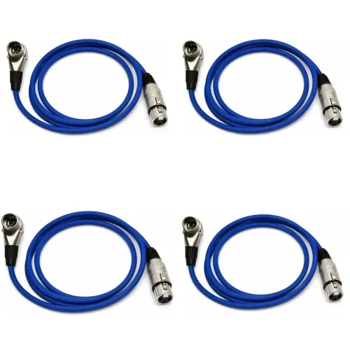 Kit com 11 Cabos Prontos 90° Para Console UI24, UI16, UI12