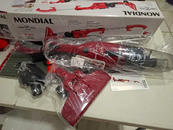 Aspirador de pó 2 em 1