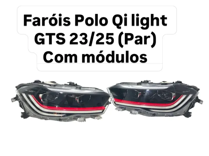 FARÓIS POLO GTS QI LIGHT (PAR) COMPLETOS 2023/2026  