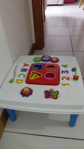 Mesa didática infantil