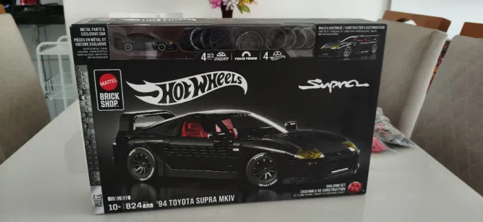 Mattel Brick Shop Jogo de Construção Mattel Brick Shop Hot Wheels Elite '94 Toyota Supra