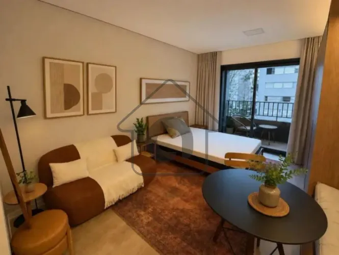 Studio para Locação no Paraíso: 1 Quarto, 1 Banheiro e 30,00 m² em São Paulo-SP