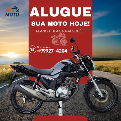 LOCAÇÃO DE MOTOS - RÁPIDO E SEM BUROCRACIA