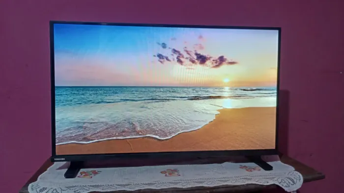 Smat tv toshiba 32lv35ls borda infinita