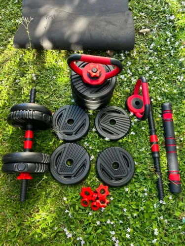 Kit 6 em 1 Musculação 20kg