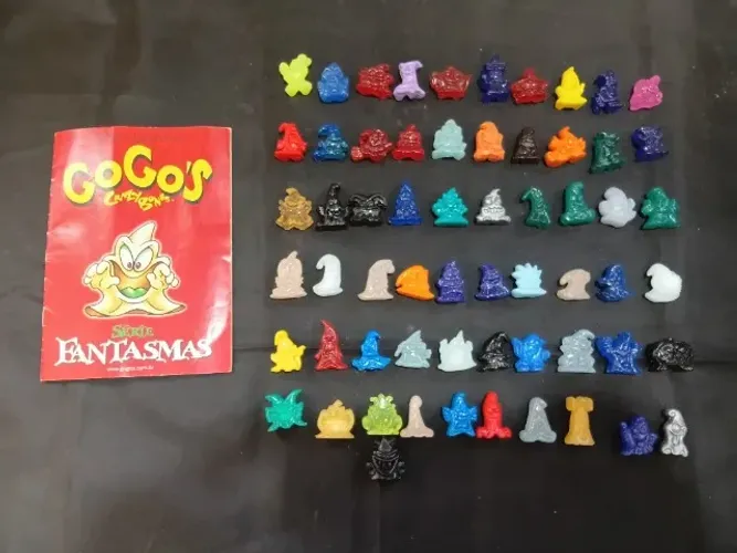 Coleção Completa Gogos Crazy Bones Fantasmas 2004 + album