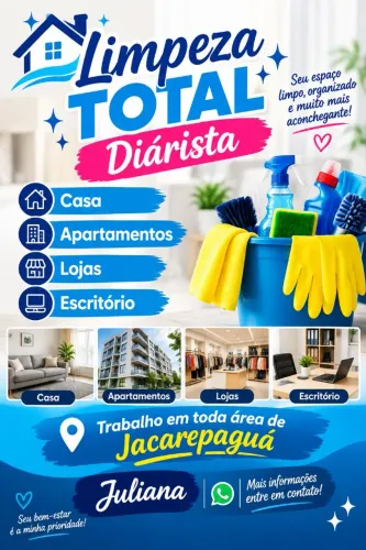 Diarista limpeza total