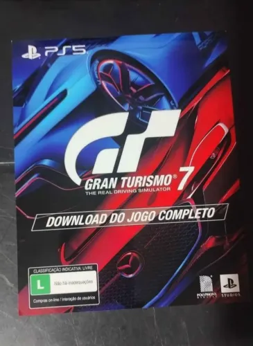 Jogo Ps5 em card GT Gran Turismo 7