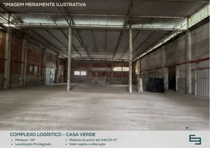 Galpão para locação na cidade de Mirassol - SP