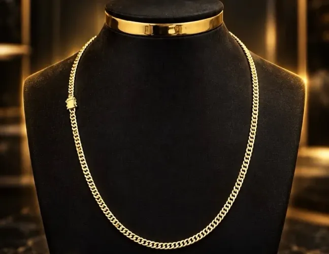 Corrente Grumet Tradicional em Ouro 18k 750
