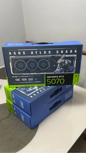 Placa de vídeo 5070 asus atlas shark