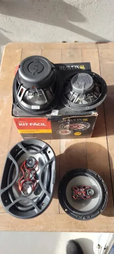 Kit altofalante 6 e 6x9 masi caixa