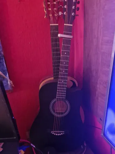 Violão pra iniciante - preto fosco