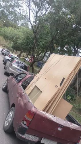 Descarte de material.