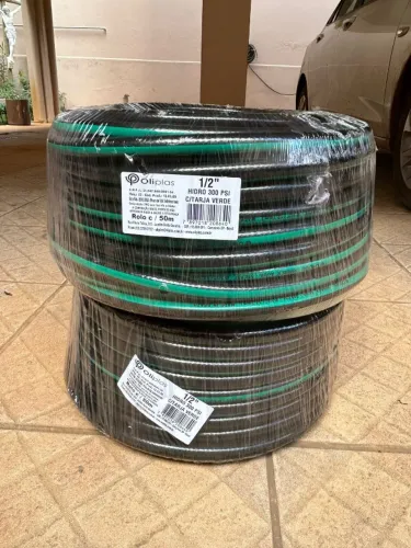 Mangueiras PT300 1/2 rubber agua C/tarja verde reforçada