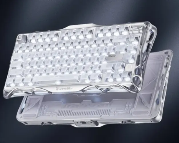 Gravastar Mercury V75 Silver Frost - Switch UFO Silver Mist *Lançamento*