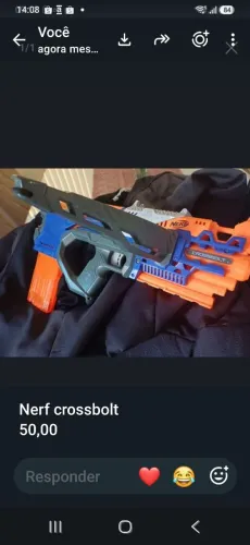 Nerf semi novo
