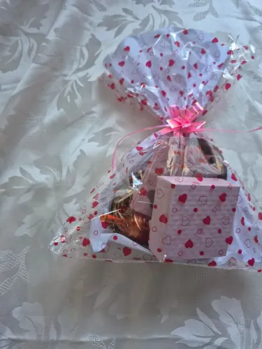 Lindo e delicado kit presente