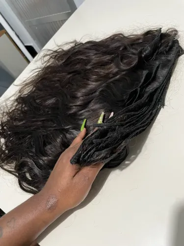 Humano liso ondulado 60 cm 300g