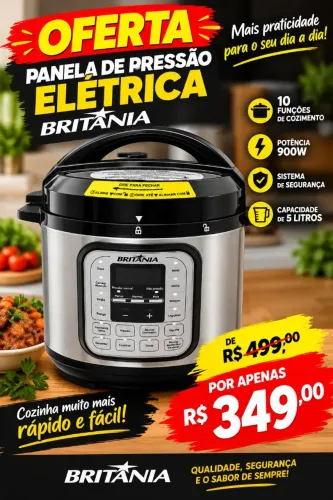 Panela elétrica Britânia