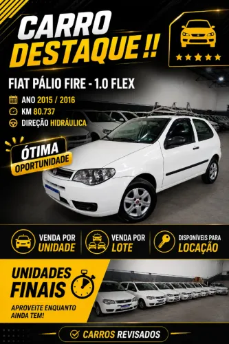 Fiat Palio 1.0/ Trofeo 1.0 Fire/ Fire Flex 2P 2016