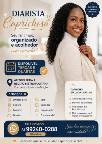 Serviços domestico/ F@xinneira/ Dommestic@