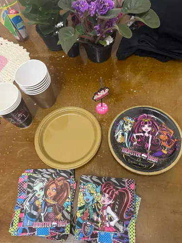 Kit festa monster high antigo