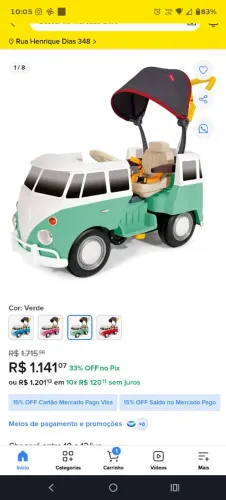 Kombi infantil 