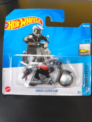 Miniatura Hot Wheels Honda Super CUB - Factory Fresh