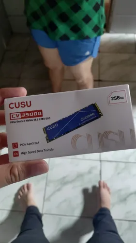 SSD NVME CUSU 256GB NUNCA USADO