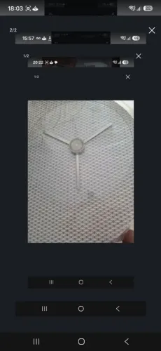Prato giratório em vidro zerado.