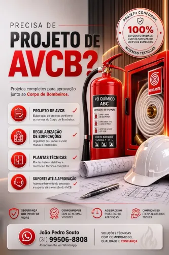 Renovação de AVCB e Projetos de Combate a Incêndio 
