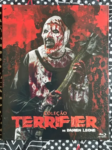 Blu-ray Duplo (luva) Coleção Terrifier 1 E 2 (2016/2022)