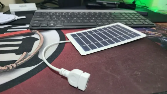 Carregador Solar Portátil 