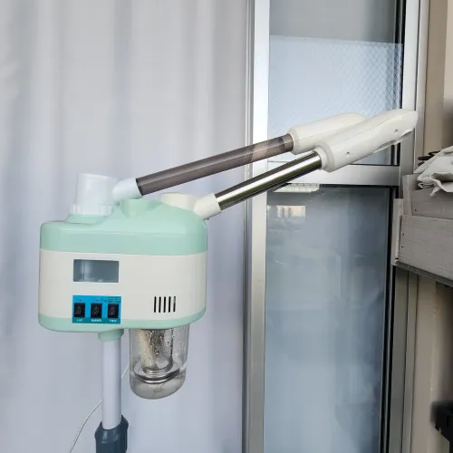 Vapor de ozônio quente e frio