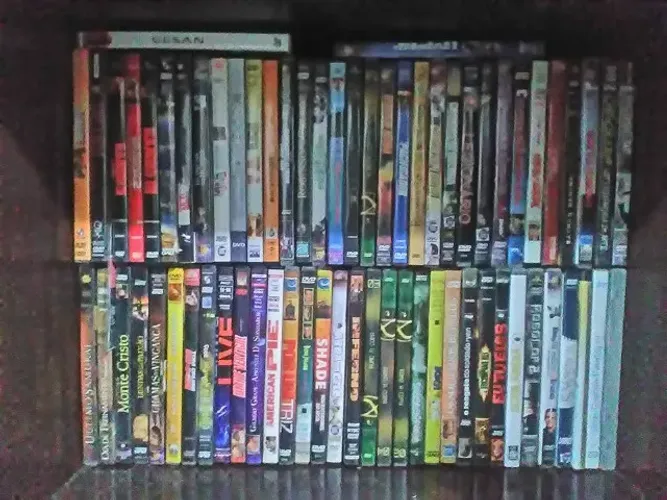 Coleção de DVDs Originais e Seminovos Filmes diversos