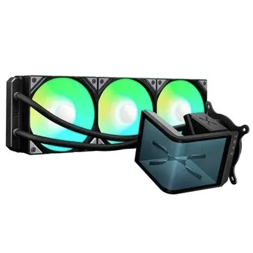 Water Cooler Tryx PANORAMA 360mm, com tela AMOLED, AMD e Intel, Preto, 12x 156,87