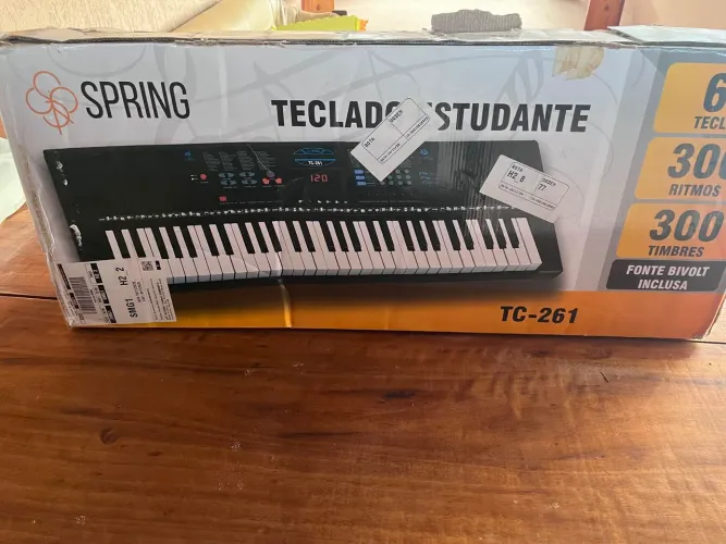 Teclado Musical Spring TC 261 