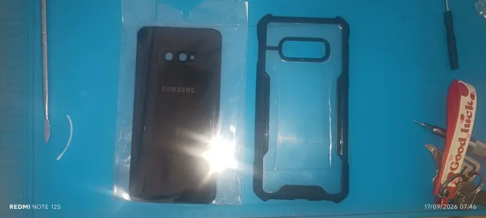 Tampa Traseira (Nova) + Capa Antichoque Samsung Galaxy S10e