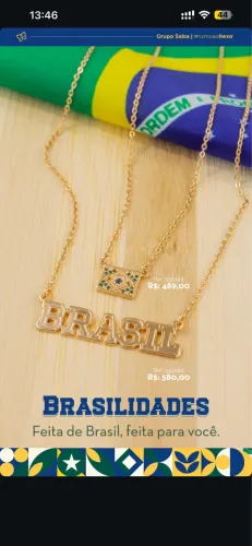 coleção de joias Brasil rommanel