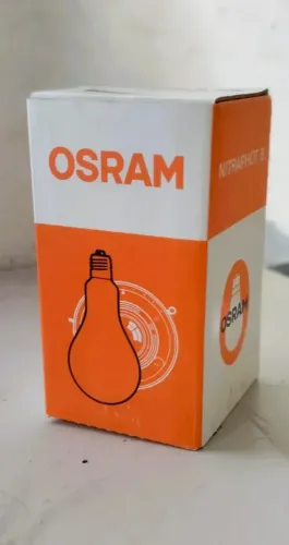 Lâmpada Osram Nitraphot B 500w 220v Vintage Made In Germany (Usado)Lâmpada Osram Nitraphot