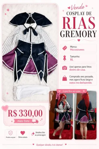 Cosplay Rias Gremory
