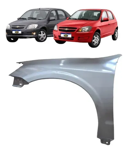 Para-lama Celta Prisma 2007 2008 2009 2010 2011 2012 Esquerdo Motorista