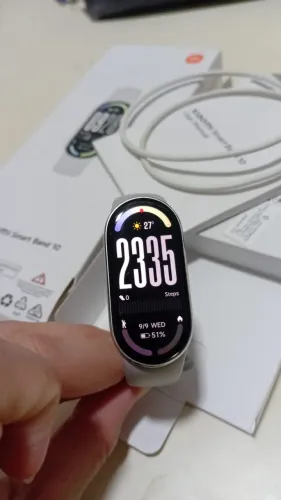 Smart Band Xiaomi Cinza
