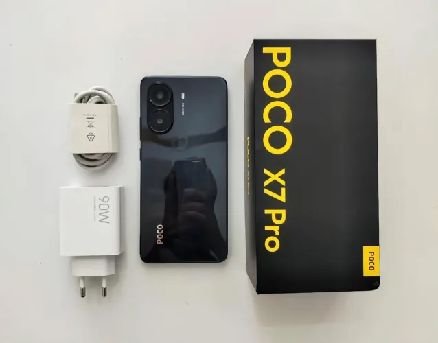 Xiaomi Poco X7 Pro 512/12-Preto Amarelo Verde Entregamos